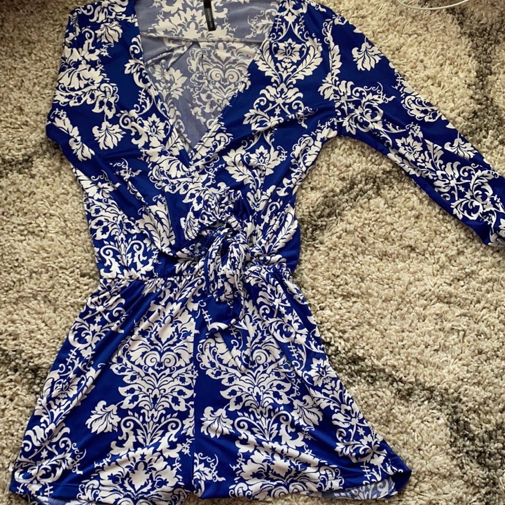 Printed Romper